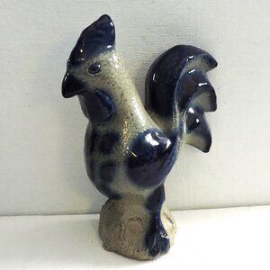 Beaumont Pottery York Maine Salt Glazed Rooster Home Decor Farm House Country